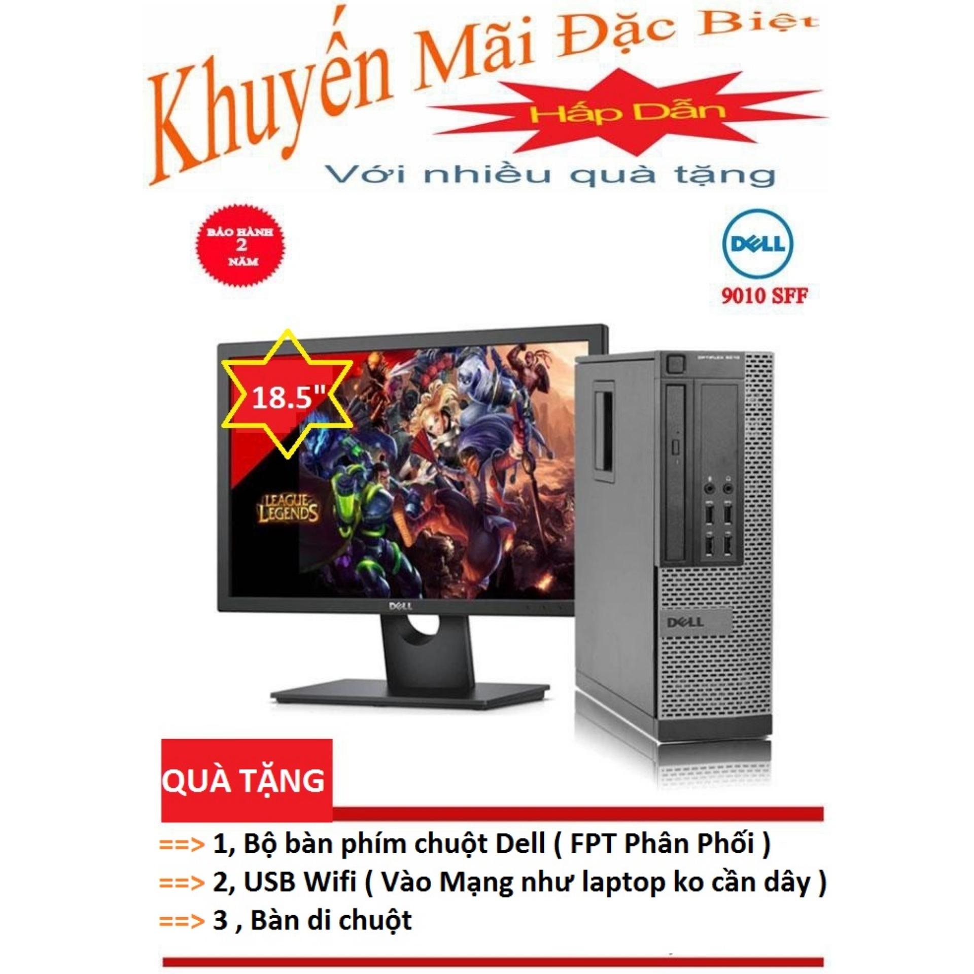 Bộ Máy Tính Đồng Bộ Dell Optiplex 9010 ( I5 3450 / 4G / 500G ) Màn Hình 18.5" Wide Led - Hàng Nhập Khẩu