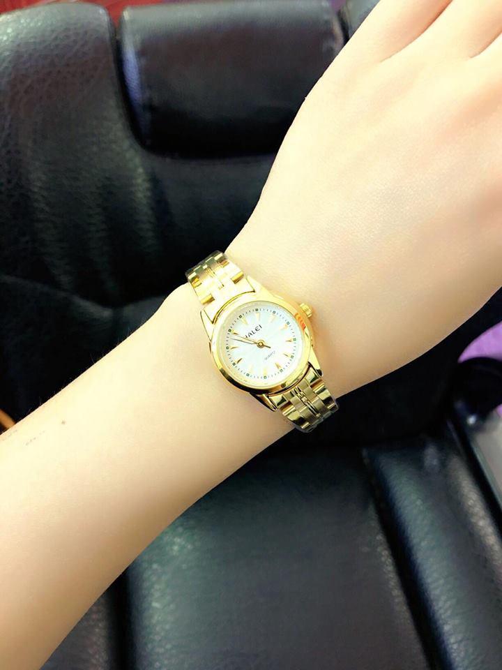 Đồng hồ nữ .Halei, chống xước, chống nước tuyệt đối, hợp kim không phai zỉ.