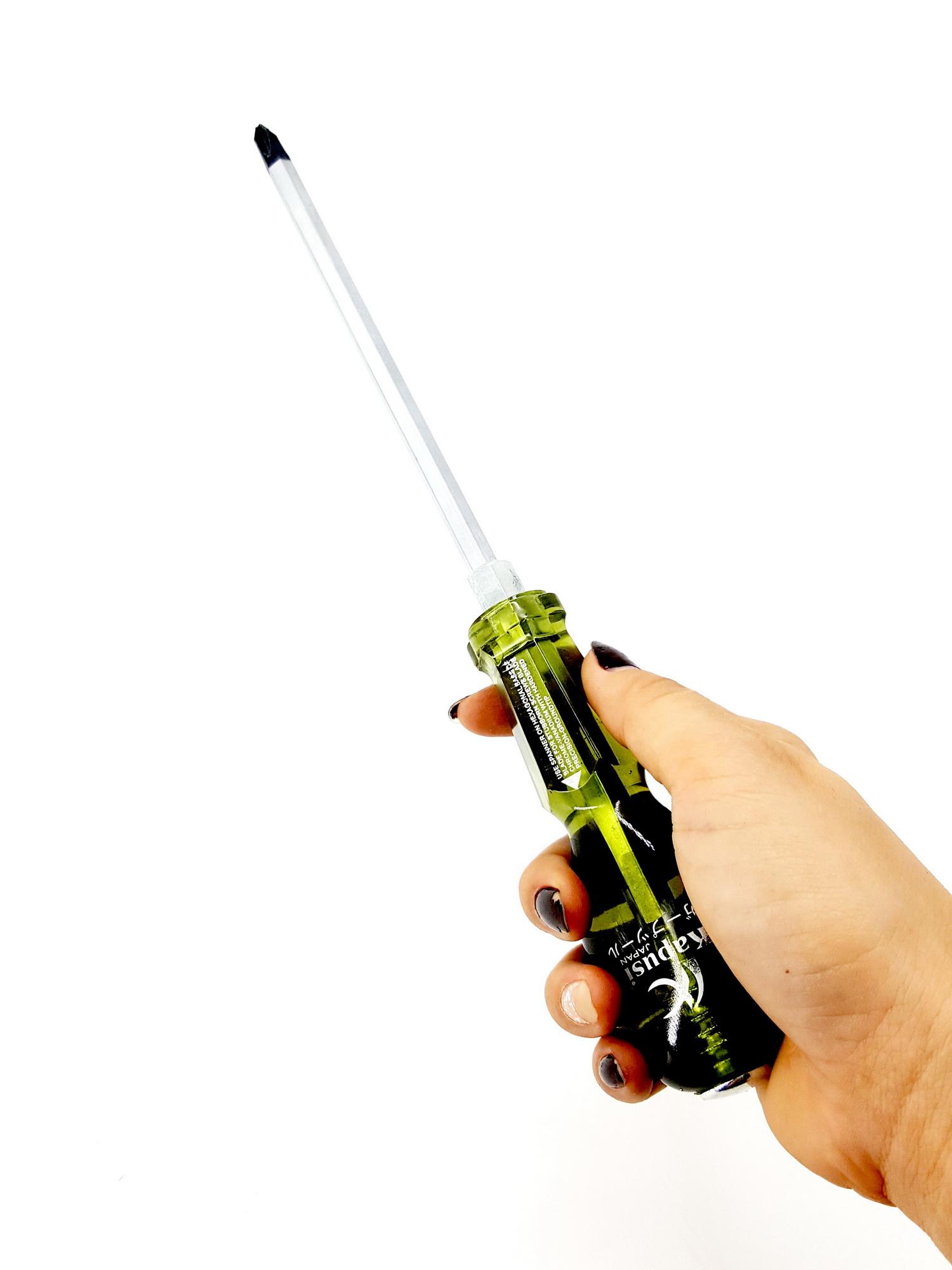Tua vít kapusi 1 đầu nhọn 6x200mm