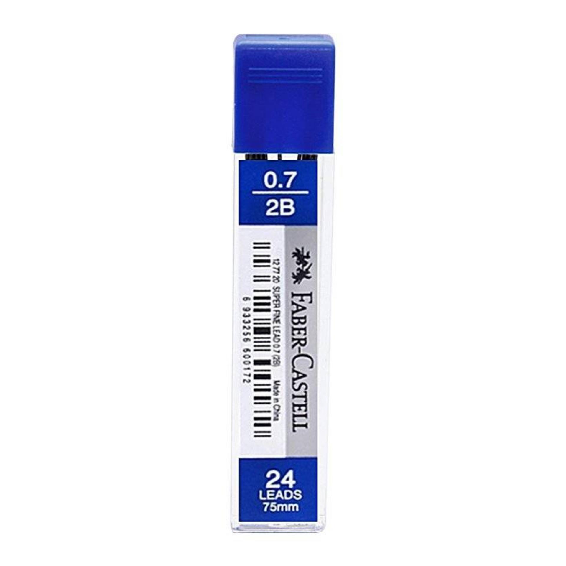 Bộ 2 ống ruột chì bấm cao cấp faber castell 0.7mm