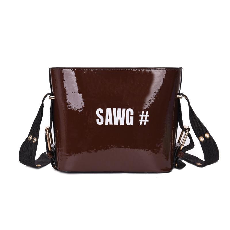 Túi hến da bóng sawg 4 màu siêu cá tính neo bag