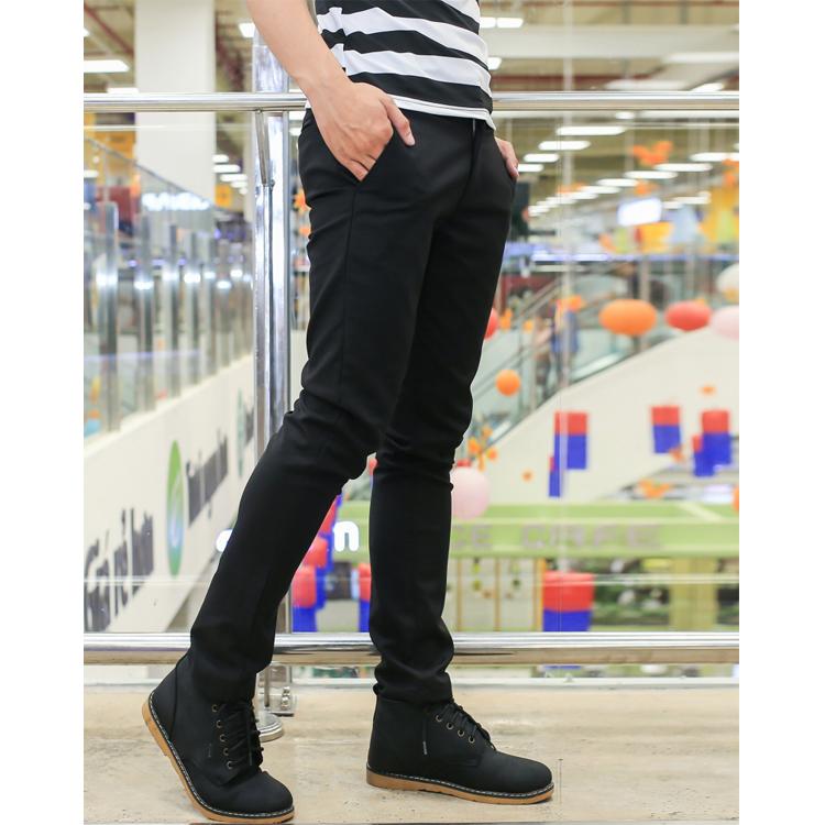 Quần Vải Nam Vintage Co Giãn 100% Mềm Mịn Phong Cách Hàn Quốc