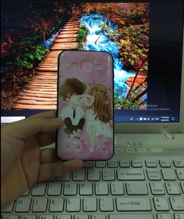 Ốp lưng thời trang in hình cực chất cho Samsung J2