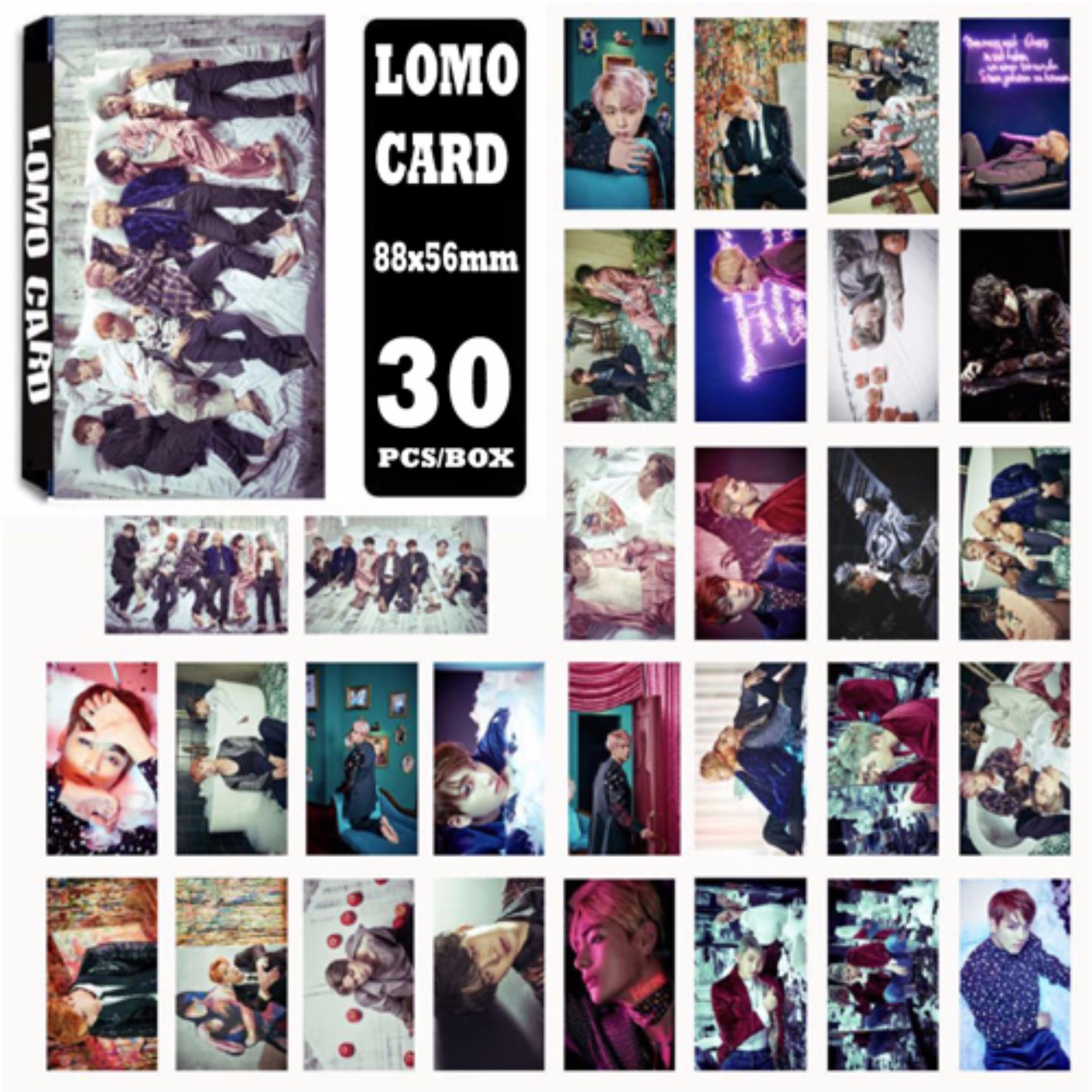Lomo card bts wings tour