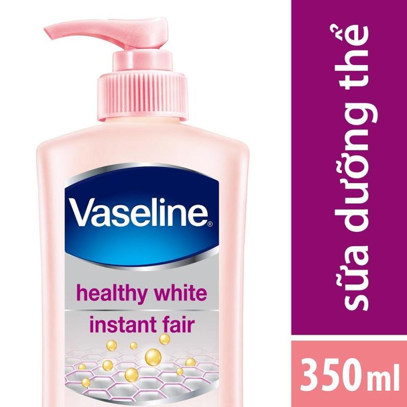 Sữa Dưỡng Thể Trắng Da Tức Thì Vaseline Healthy White Instant Fair 350Ml nhập khẩu
