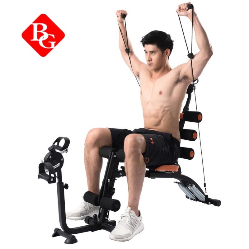 B&G Ghế tập cơ bụng đa năng New Six Pack Care tập hơn 25 động tác