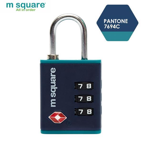 Ổ khoá số vali TSA007 nhựa cao cấp 3 số Msquare hàng nhập khẩu
