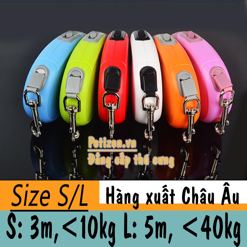 Dây dắt tự động Kimpets chó mèo dưới 10kg - Dây dài 3m- Siêu nhẹ 137g