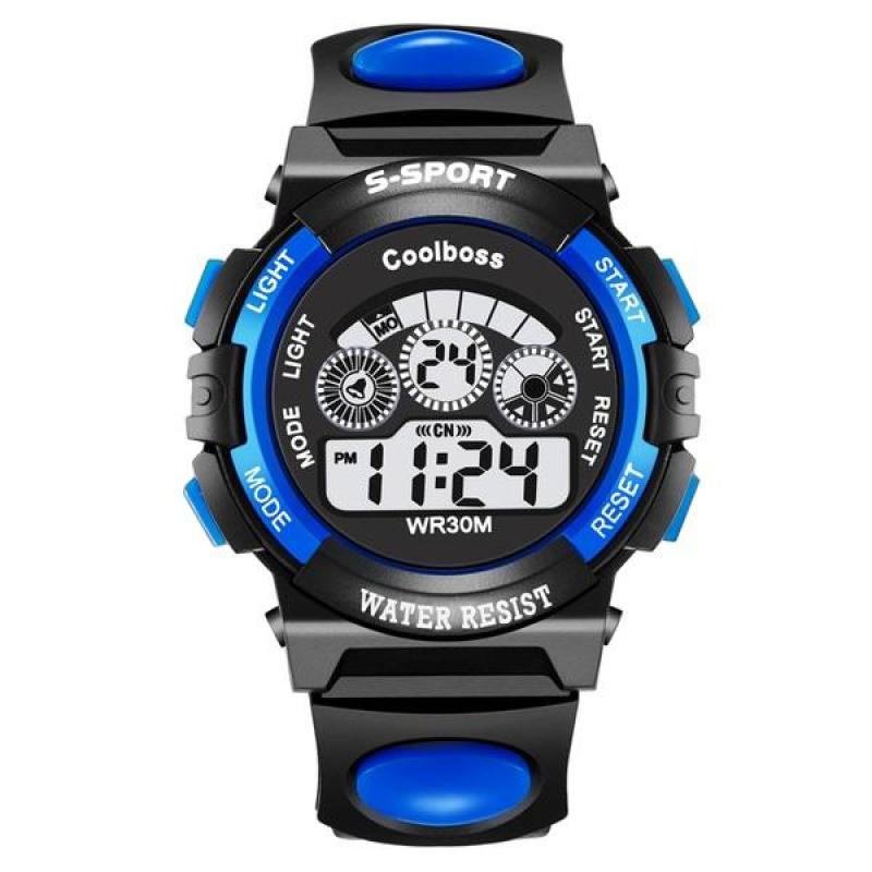 Nơi bán Đồng hồ trẻ em day cao su GOLDTIME S-sport(xanh dương)