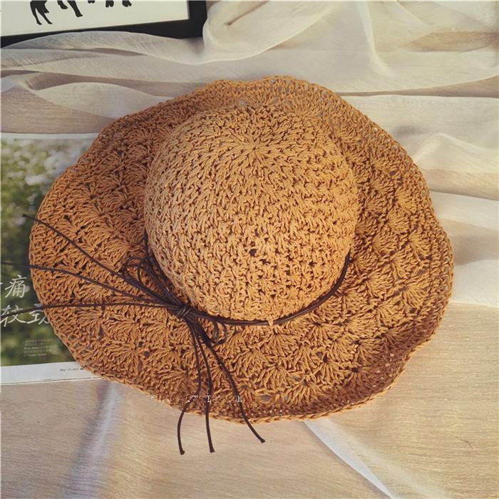 Mũ,nón cói mềm thắt dây nơ vintage