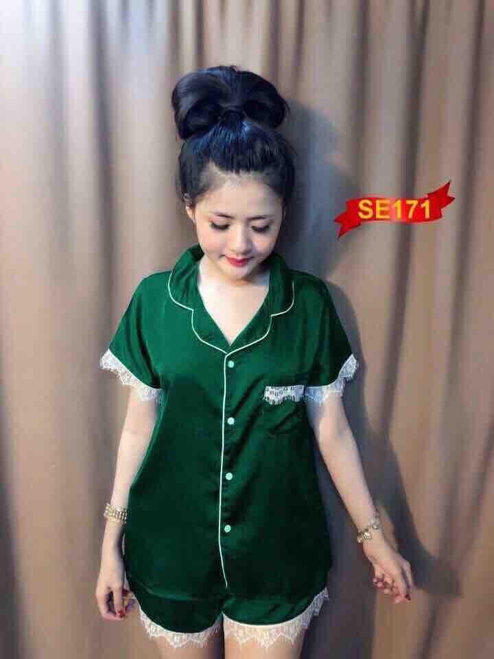 Đồ bộ phi bóng quần đùi ngắn tay có phối ren