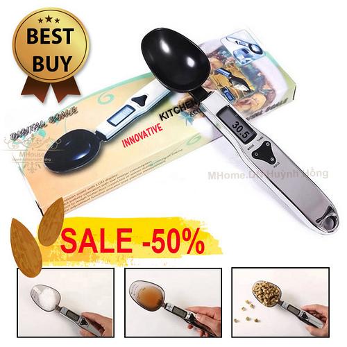 Cân điện tử mini dạng muỗng 0.1g - 500g