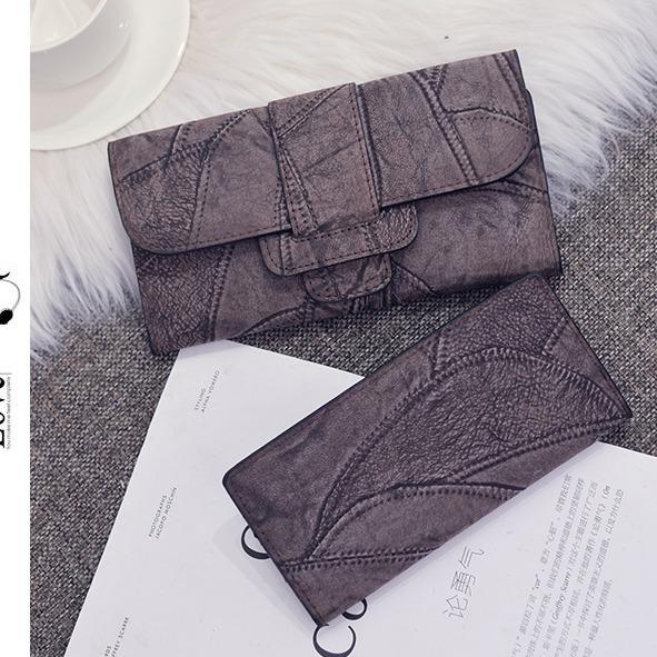 Ví nữ da cao cấp + tặng kèm ví nhỏ k71