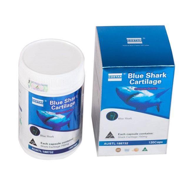 Sụn vi cá mập blue shark cartilage 750mg Úc