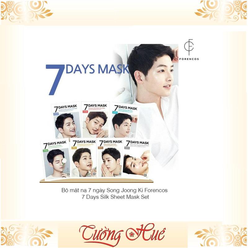 Bộ 7 Mặt Nạ Chăm Sóc Da Forencos 7 Days Mask Song Joong Ki - MÙI NGẪU NHIÊN nhập khẩu