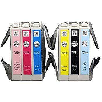 Mực in epson 1430 -t0791-t0796) đi kèm máy in epson 1430