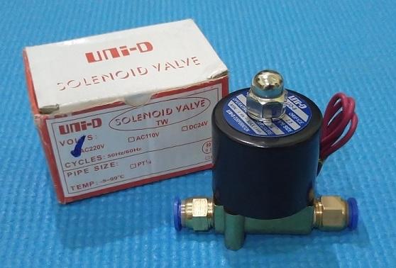 Van điện từ 8mm 220V dùng cho phun sương tự động (coil đồng)