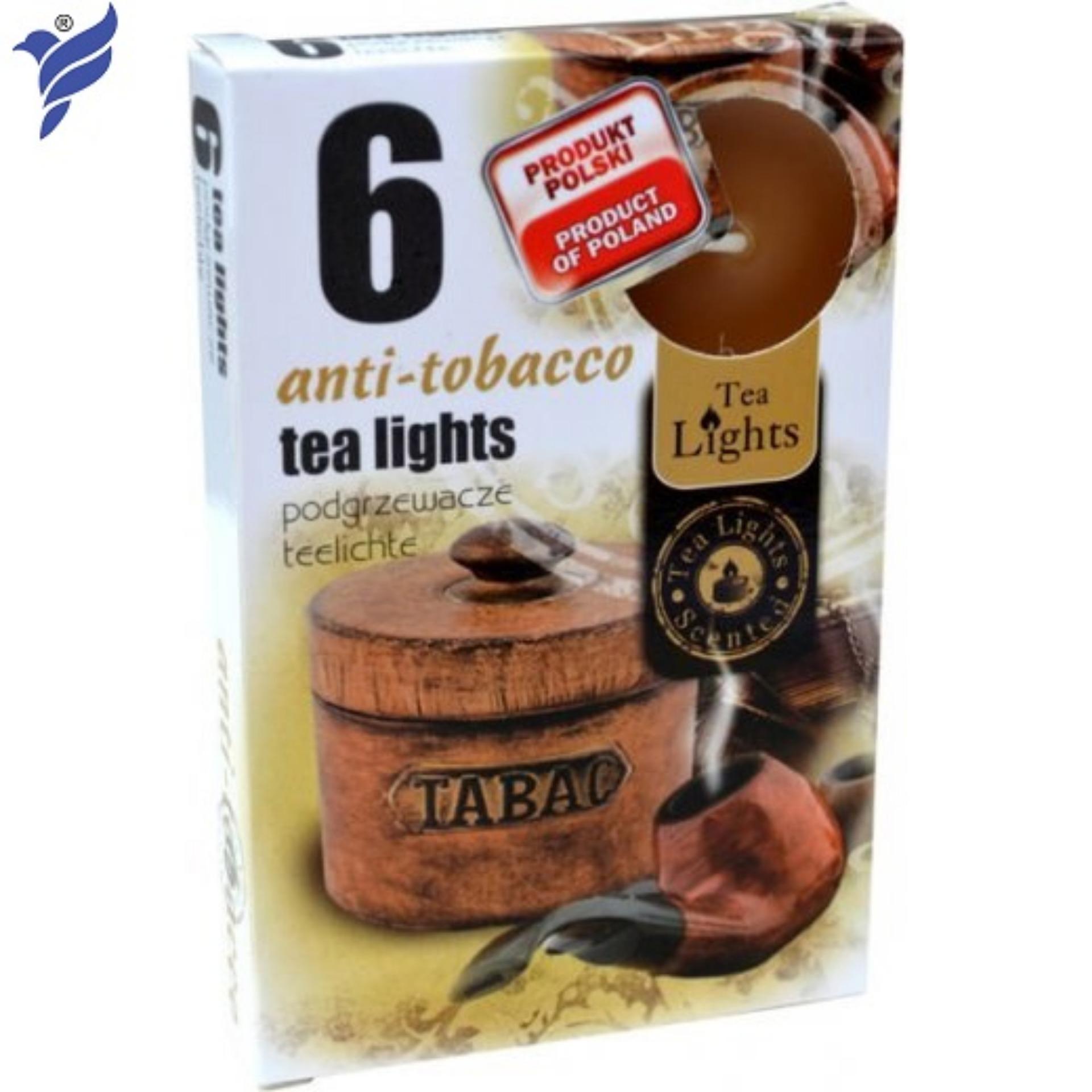 Hộp 6 nến thơm tea lights admit anti tobacco adm1409