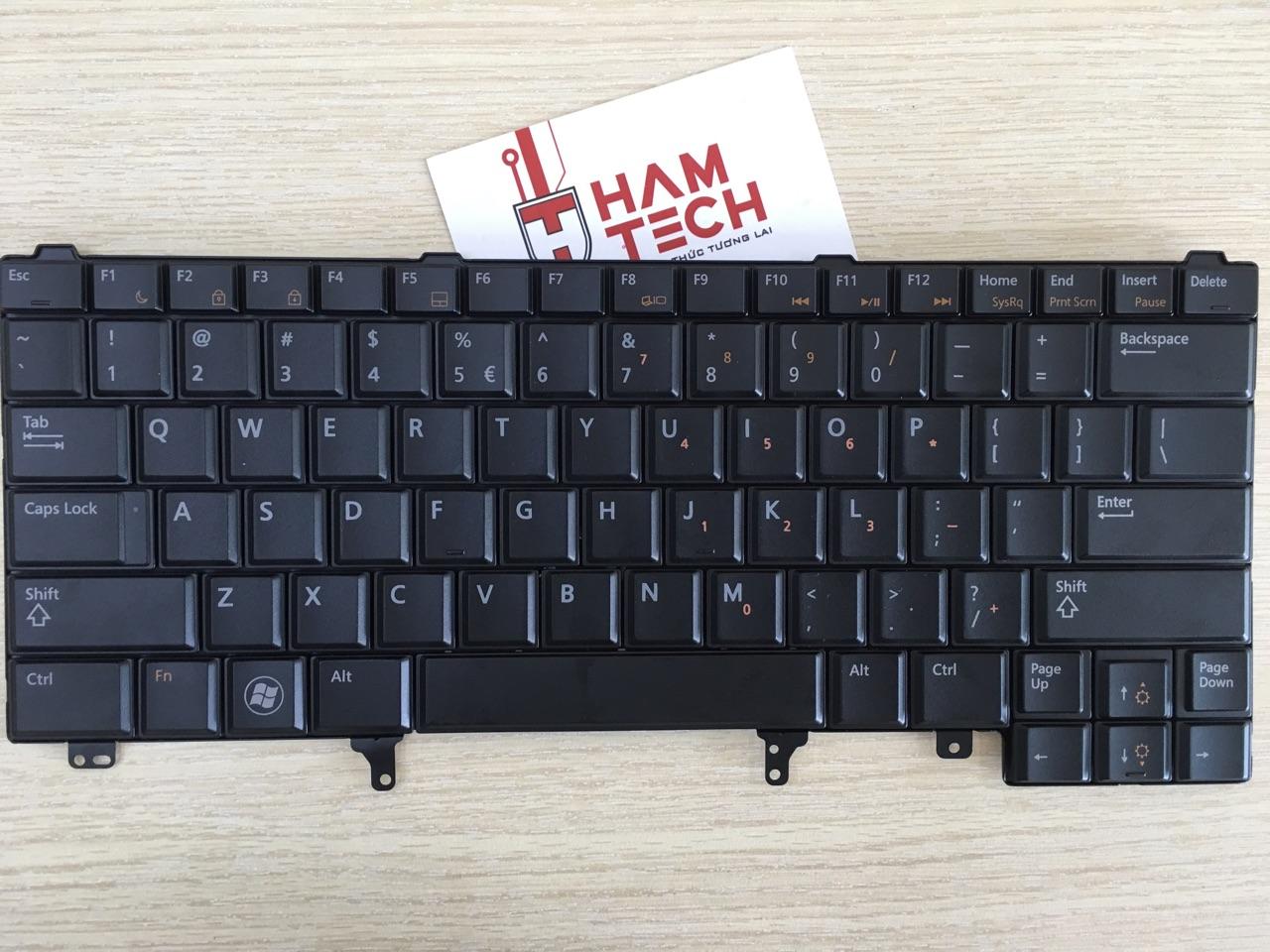 Bàn phím laptop dell latitude e6420 e5420 e5430 e6220 e6320 e6430 xt3 0cn5hf - không đèn
