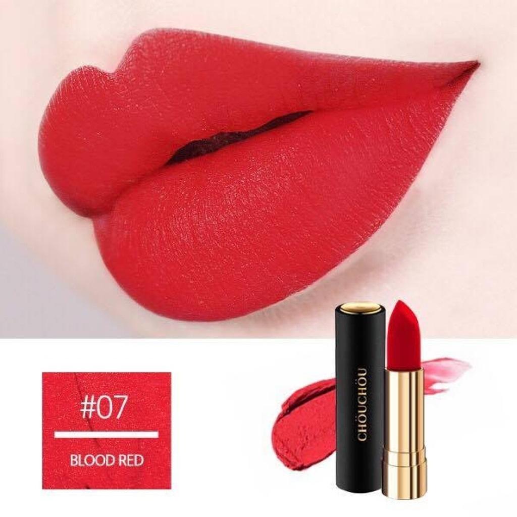 Son thỏi lì bền màu lâu trôi mẫu mã sang trọng trend chou chou signauture premier matt rouge 3.5g