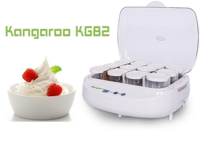 Máy làm sữa chua 12 cốc kangaroo kg82