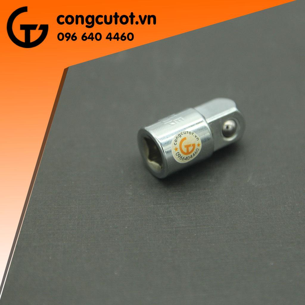 Đầu đổi khẩu vặn hệ inch từ 1/4'' ra 3/8''