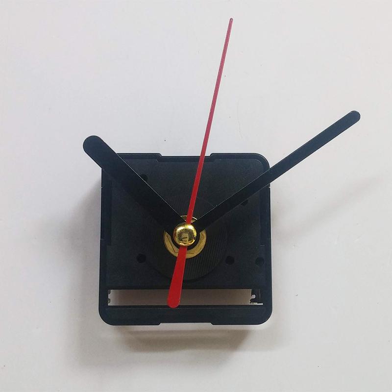 Bộ kim đen 7cm và Máy đồng hồ treo tường Taiwan loại tốt - Kim trôi