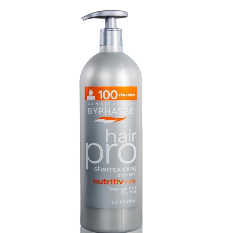 [HCM]Dầu gội đầu Hair Pro cho tóc khô 1 lít (Byphasse Hair Pro Shampoo Dry)