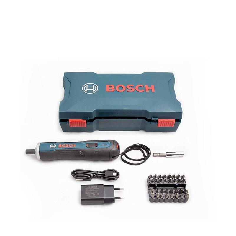 Bộ máy vặn vít Bosch GO + Tặng kèm bộ phụ kiện 33 chi tiết