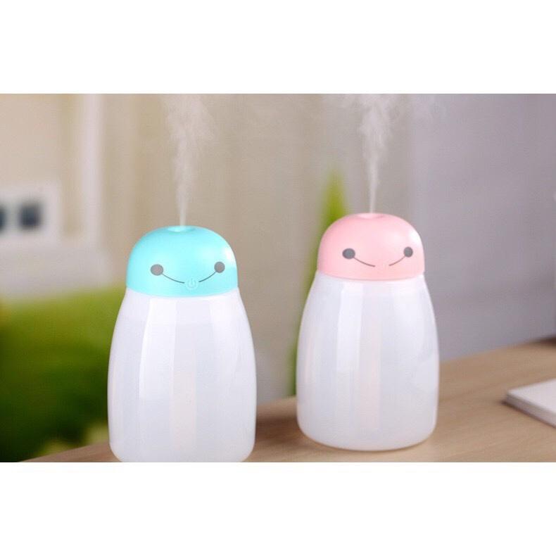 Máy phun sương tạo độ ẩm Kiêm đèn ngủ 7 màu