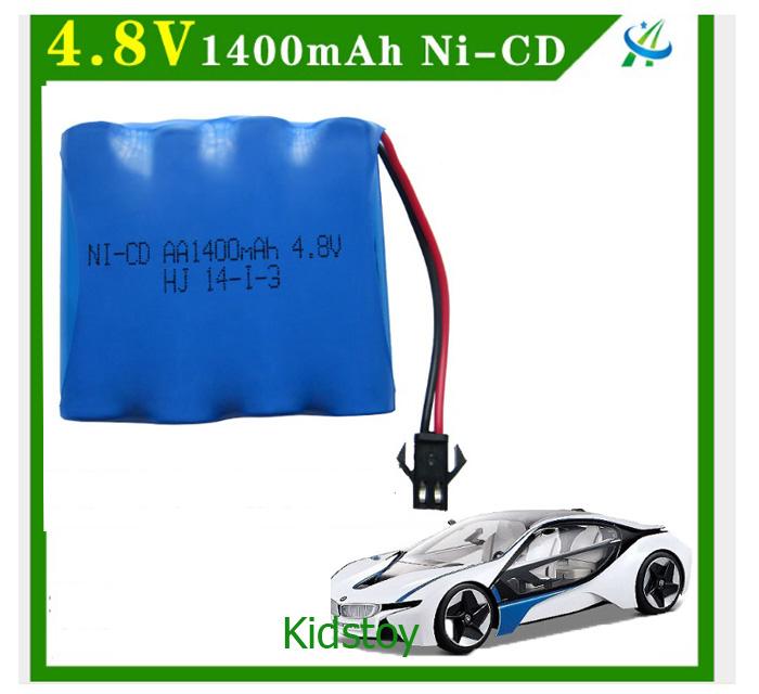 Pin sạc 4.8v 1400mah ni-cd cho xe ô tô điều khiển cổng sm