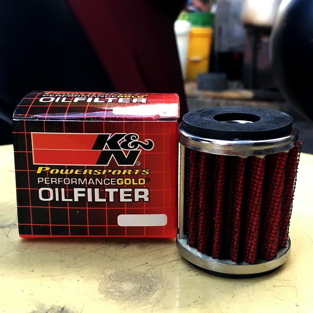 [HCM]Lọc Nhớt Cao Cấp K&N Dành Cho Exciter - Fz150 ( Màu Đỏ)