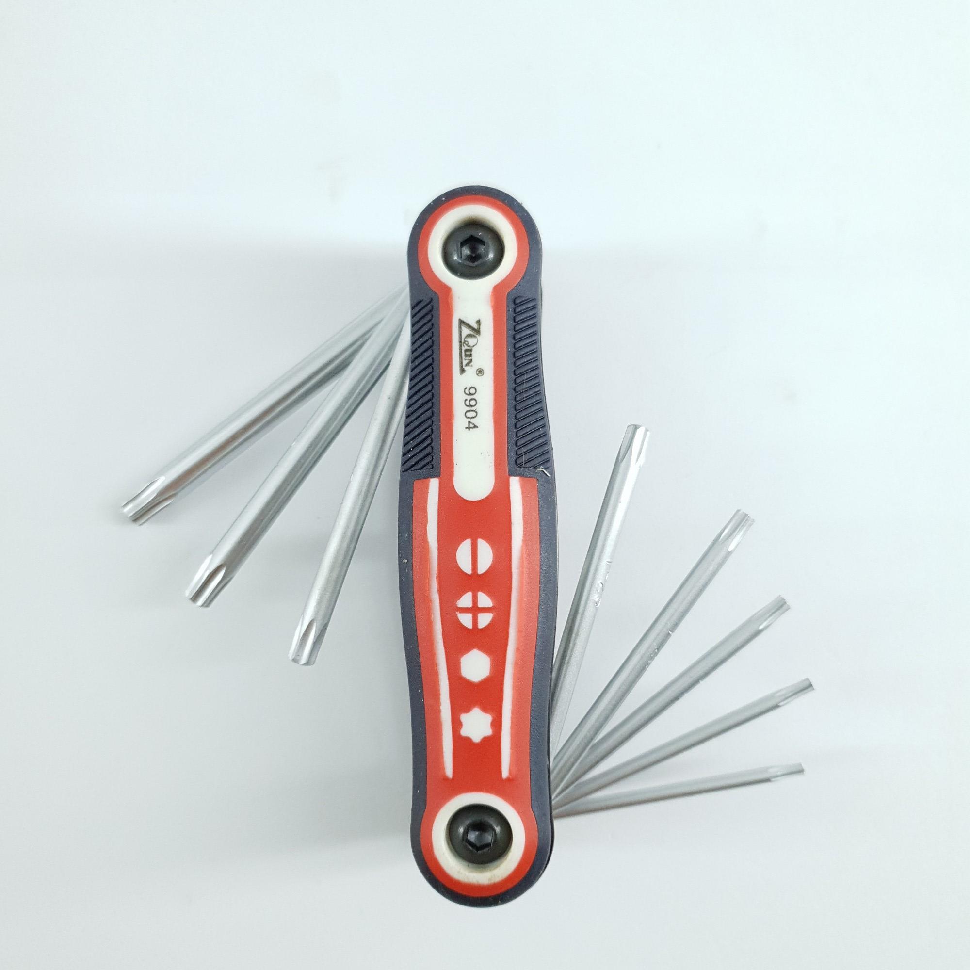 Bộ khóa lục giác xếp 8 chi tiết zqun 9904