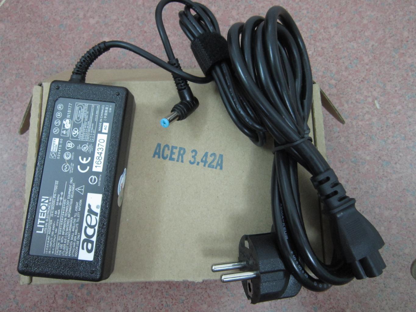 Cục Sạc Laptop 19.5V-3.42A-65w