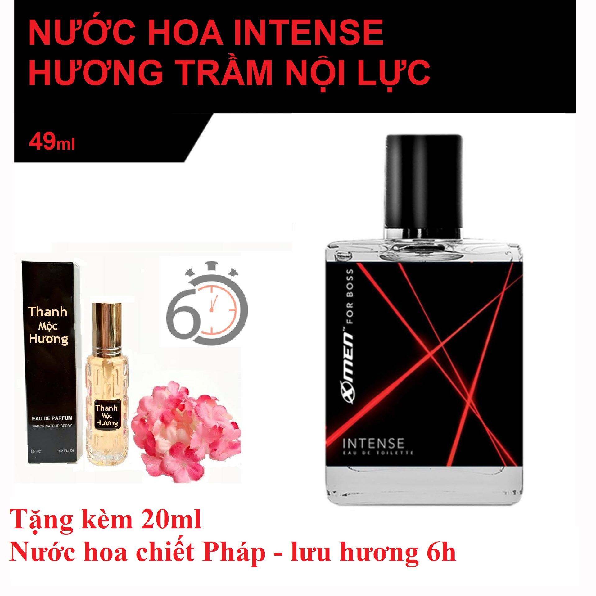 Nước hoa xmen for BOSS INTENSE 2018 kèm 20ml nước hoa chiết Pháp ngẫu nhiên