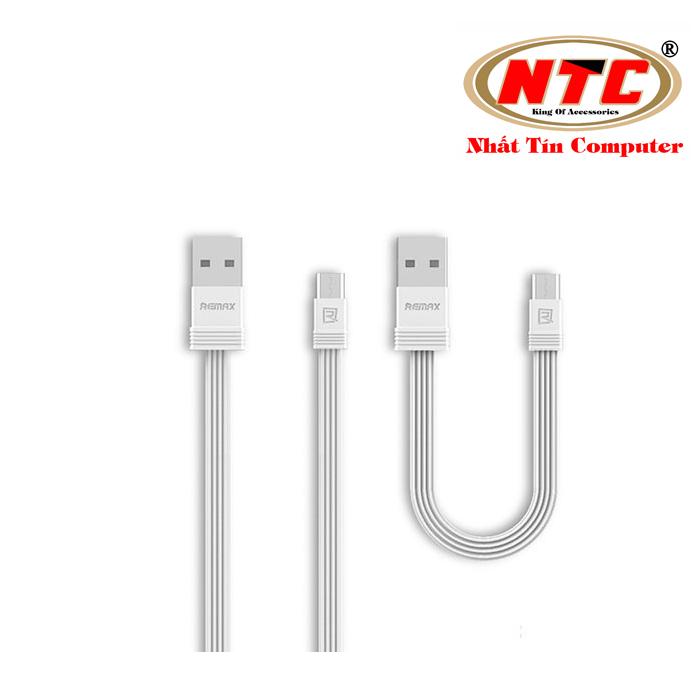 Bộ 2 cáp sạc microusb remax rc-062m 1m và 16cm - hãng phân phối chính thức - nhất tín computer