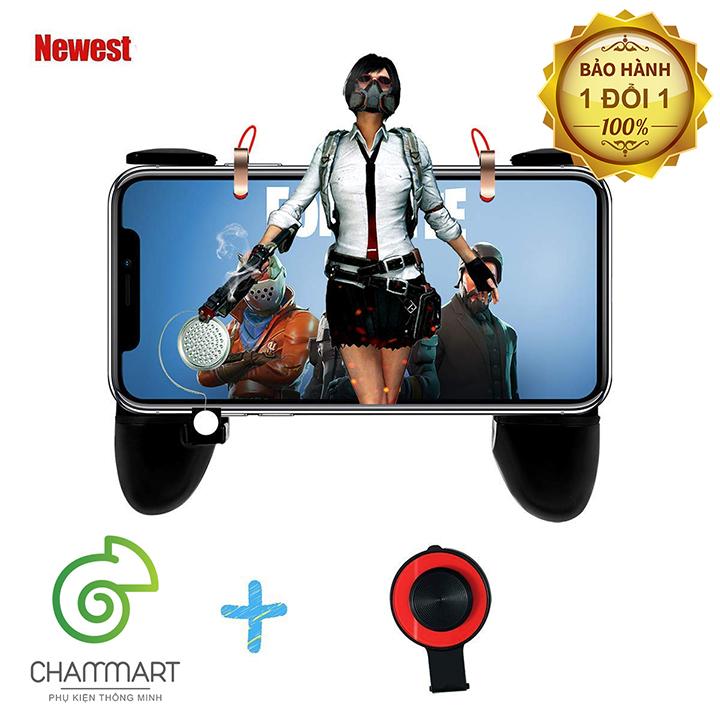 Tay Cầm Hỗ Trợ Chơi Game 3 Trong 1 Dòng MV Có 2 Nút Joystick Di Chuyển Và Cặp Nút Bắn PUBG
