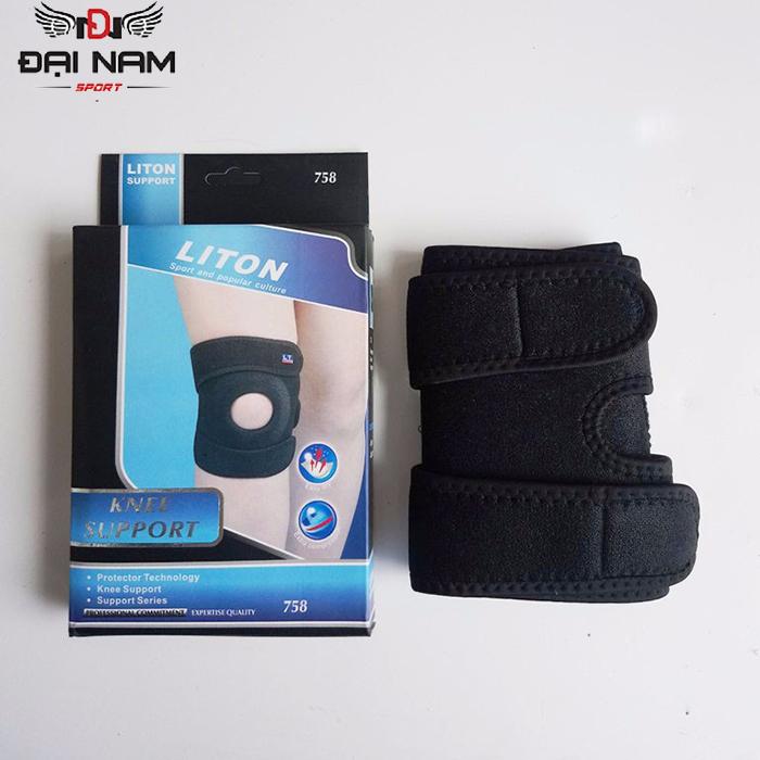 Bộ 2 bó gối bảo vệ đầu gối Liton 758 chơi thể thao