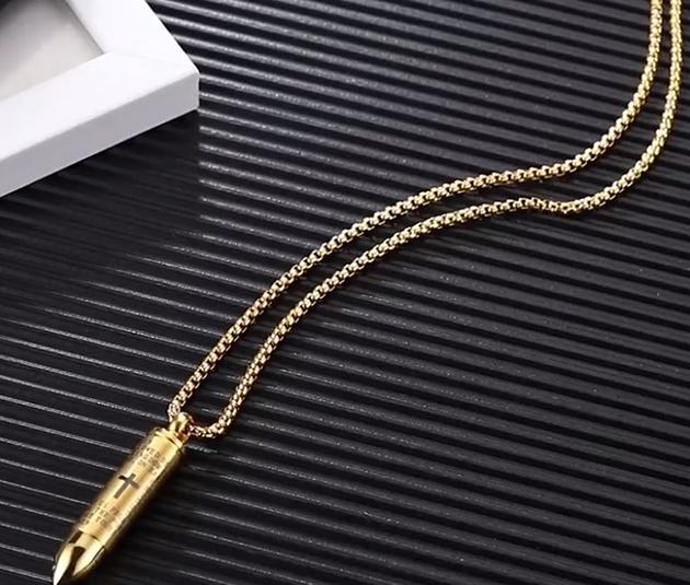 Dây Chuyền Nam Titan Mạ Vàng 18k Cao Câp Đẳng Cấp Phái Mạnh (kèm video)