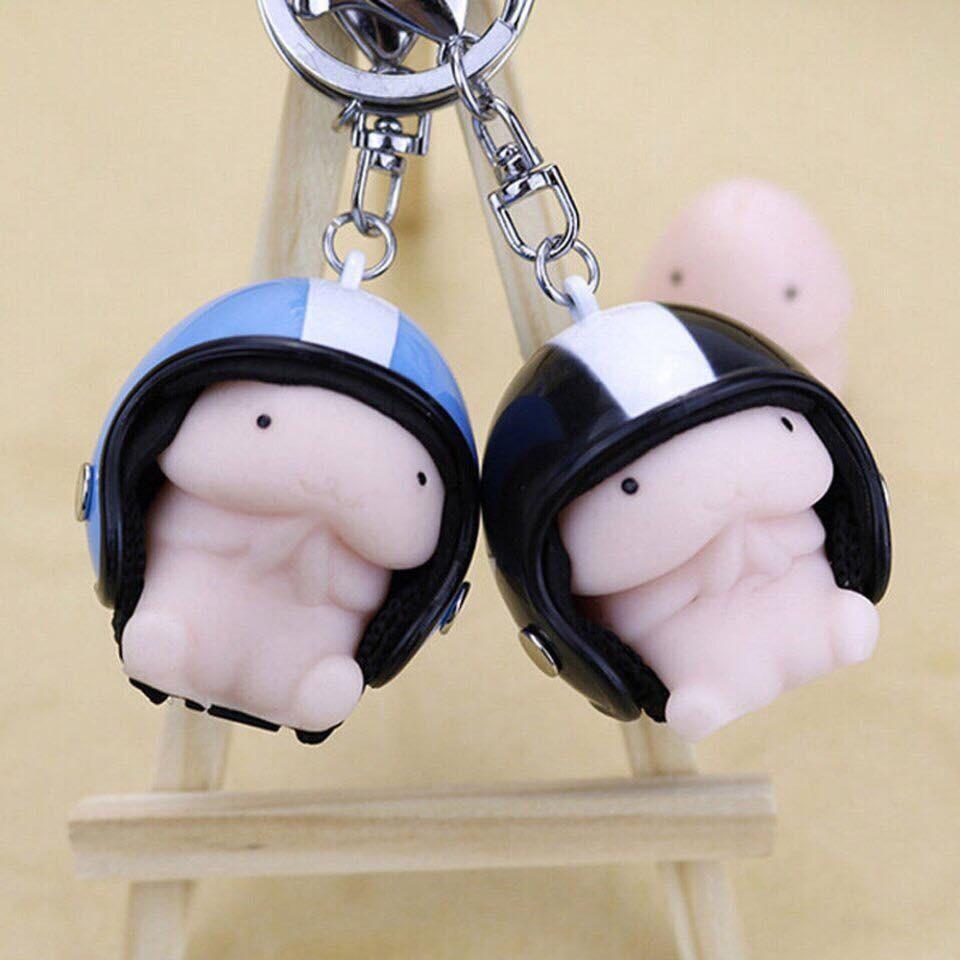 Móc khóa con kiu cực cute và dễ thương