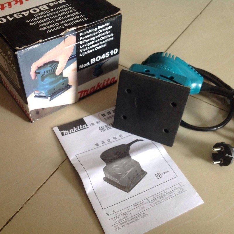 Máy chà nhám makita vuông bo4510 cty công suất : 160w