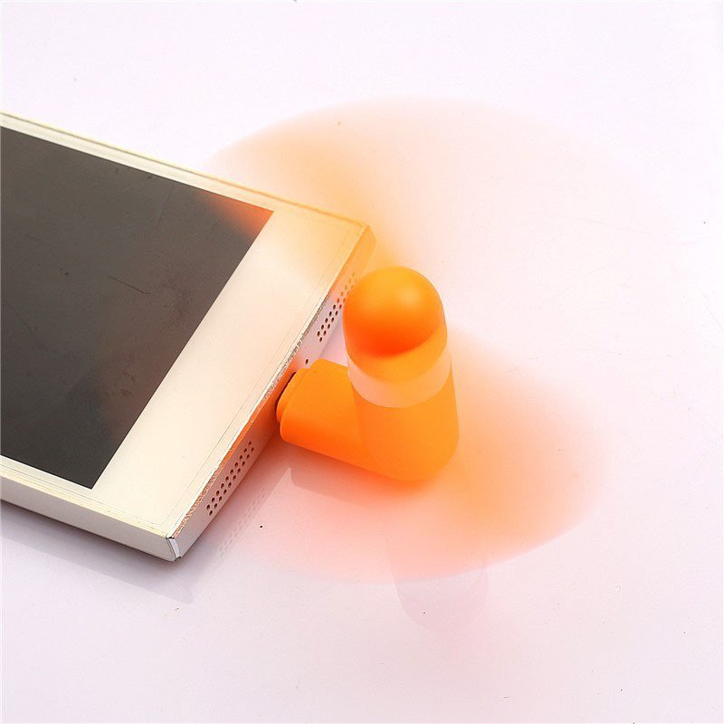 Quạt Mini Silicon gắn Iphone Ipad Ipod độc đáo