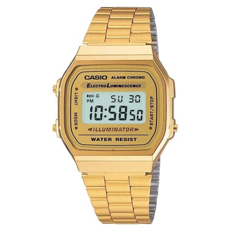 Nơi bán Đồng hồ dây kim loại Casio A168WG-9WDF (Màu Vàng Gold)