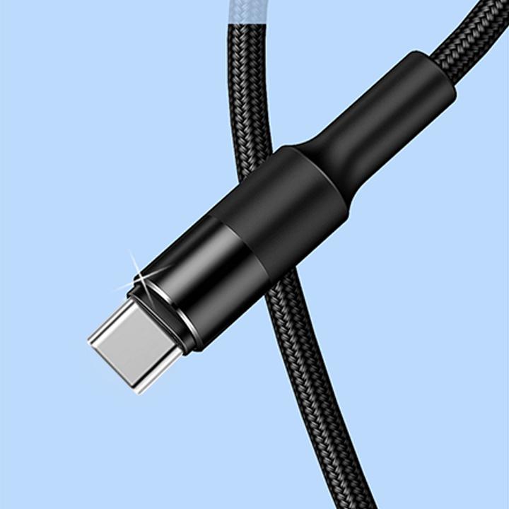 Cáp sạc dù chống đứt dây chuẩn usb-c 1,2m usams u5