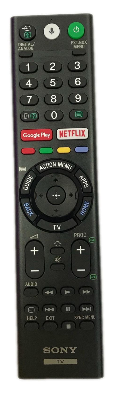 Remote Sony RMF-TX310P giọng nói Chính Hãng (Đen Tặng cặp pin  Panasonic alkaline trị giá 30.000đ Điều khiển từ xa Tivi [Kon Tum] 
