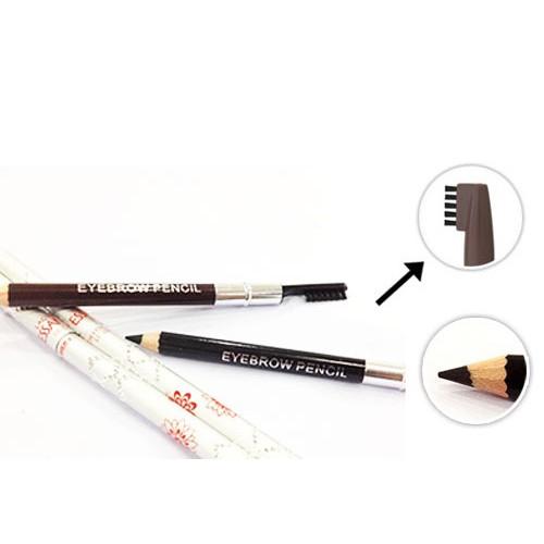 Chì kẻ mày Lacvert Essance Eyebrow Pencil & Brush Hàn Quốc 6g