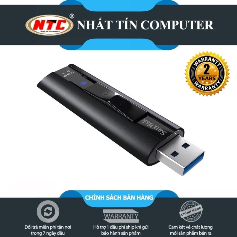 Bảng giá [HCM]USB 3.1 SanDisk Extreme Pro CZ880 256GB 420MB/s (Đen) - Nhất Tín Computer Phong Vũ