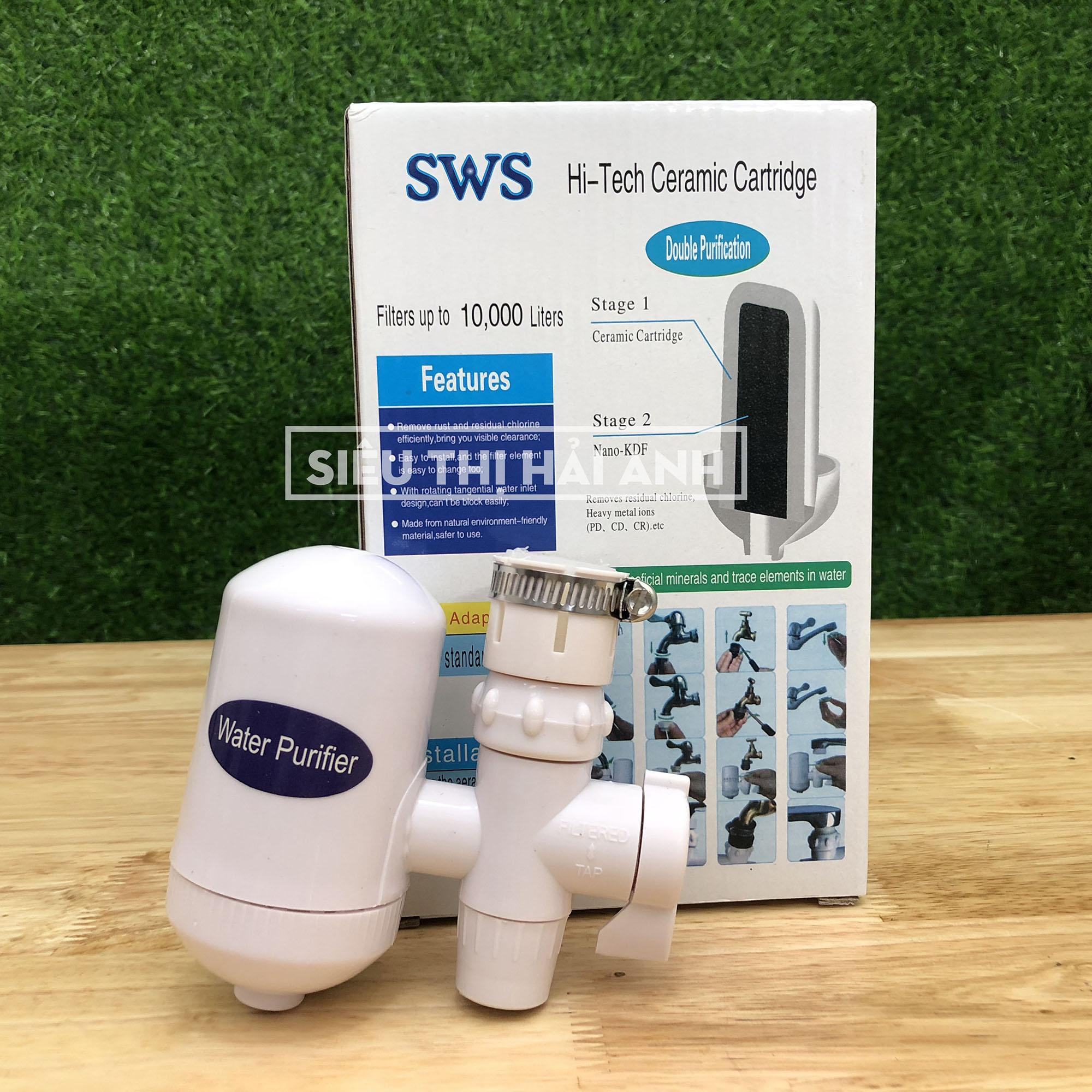 Bộ đầu lọc nước tại vòi SWS Water Purifier bảo vệ sức khỏe GDTAM27