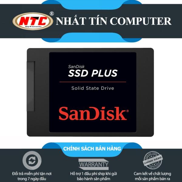 Ổ cứng SSD Sandisk Plus 120GB 520MB/s (Đen)