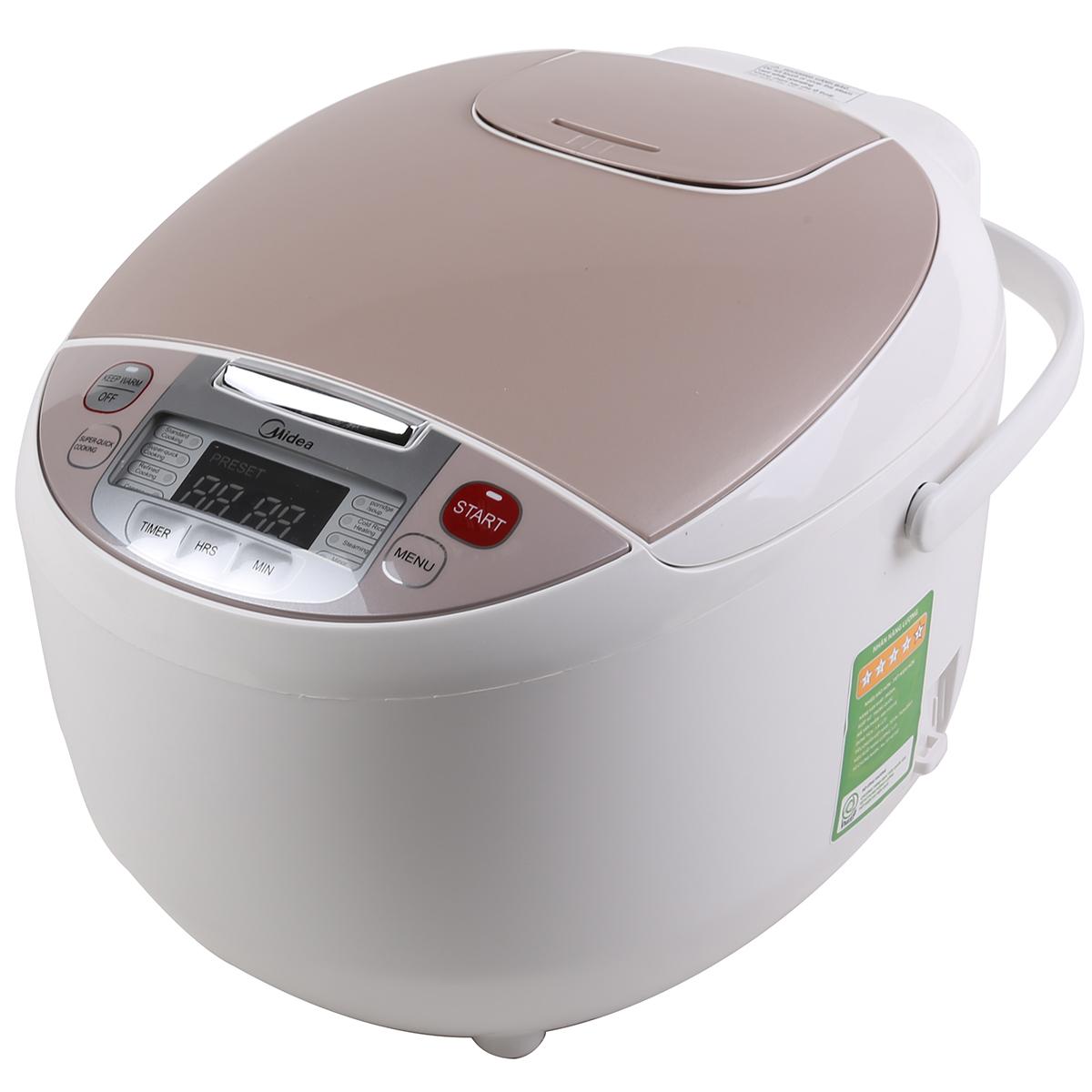 Nồi cơm điện tử midea mb-fs5018 1,8l 860w